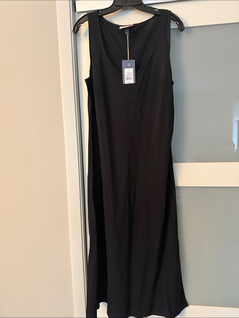 Universal Thread Black Sleeveless Maxi Dress